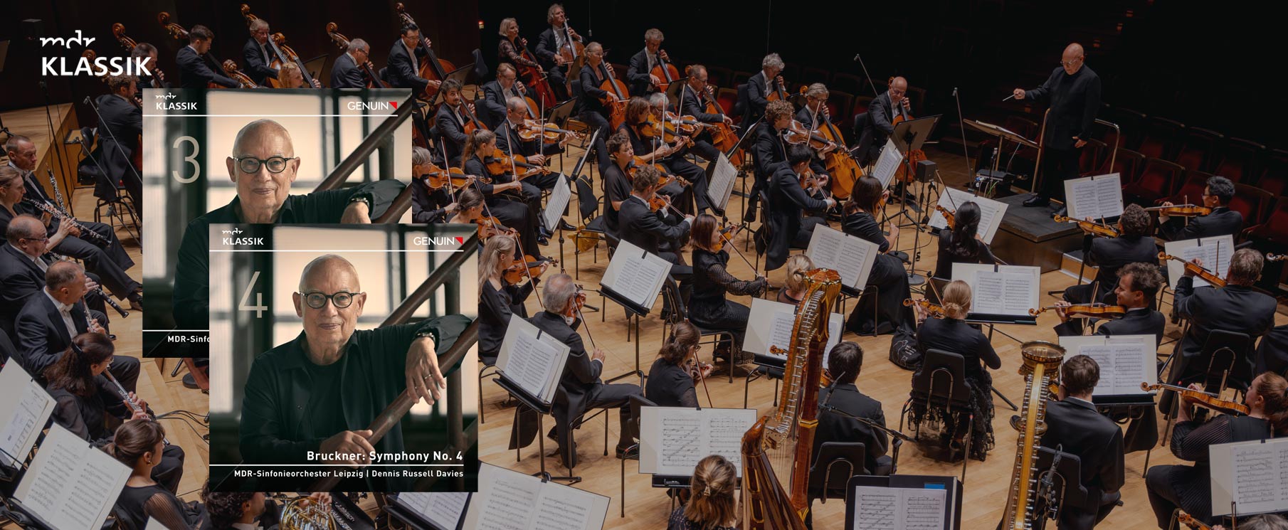 Completion of the Bruckner Complete Recordings with Dennis Russell Davies and the MDR Symphony Orchestra
