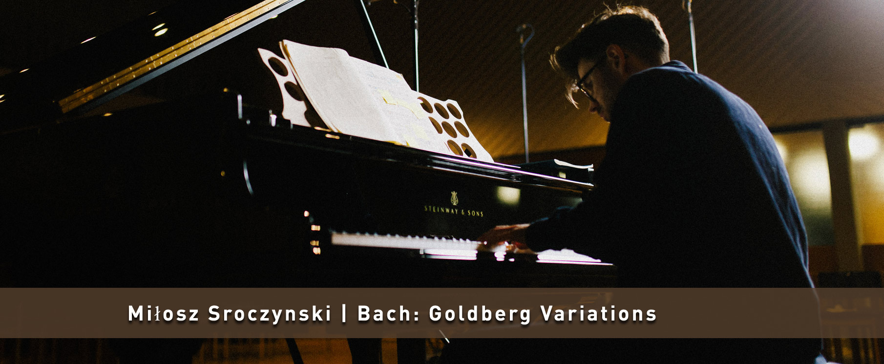 Miłosz Sroczyński will be touring to promote his album of Goldberg Variations starting February 18, 2026.