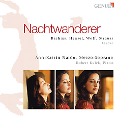 Nachtwanderer (Night Wanderer) CD album cover 'Nachtwanderer (Night Wanderer)' (GMP 04507) with Ann-Katrin Naidu, Robert Kulek