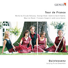 Tour de France CD album cover 'Tour de France' (GEN 87108) with Quintessenz