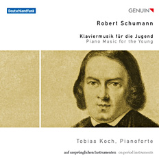 Klaviermusik für die Jugend CD album cover 'Klaviermusik für die Jugend' (GEN 10170) with Tobias Koch
