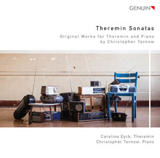 Theremin Sonatas CD album cover 'Theremin Sonatas' (GEN 15363) with Carolina Eyck, Christopher Tarnow