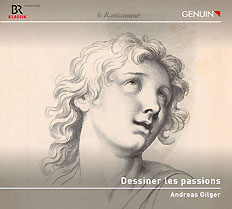 Dessiner les passions CD album cover 'Dessiner les passions' (GEN 22768) with Andreas Gilger