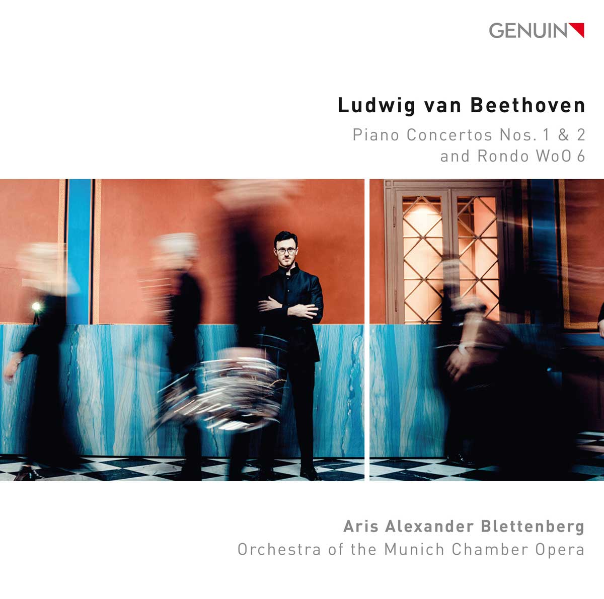 Ludwig van Beethoven CD album cover 'Ludwig van Beethoven' (GEN 23809) with Kammeroper München, Aris Alexander Blettenberg ...