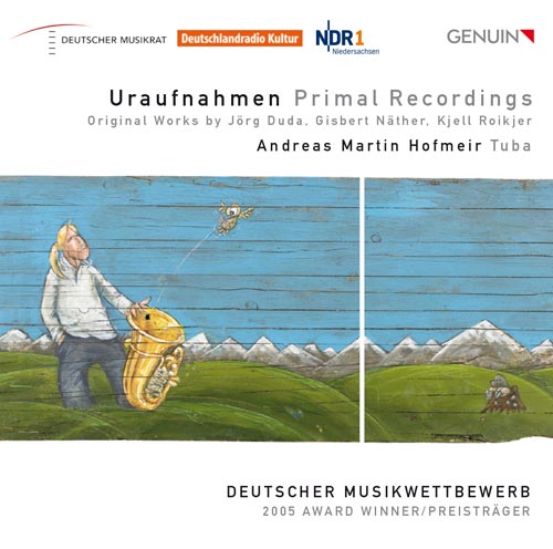 Primal Recordings CD album cover 'Primal Recordings' (GEN 12231) with Andreas Martin Hofmeir, Michael Martin Kofler, Hinrich Alpers ...