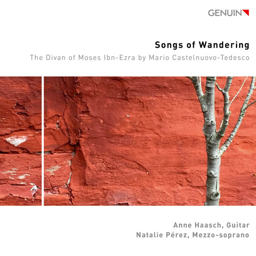 Songs of Wandering CD album cover 'Songs of Wandering' (GEN 25927) with Anne Haasch, Natalie Pérez