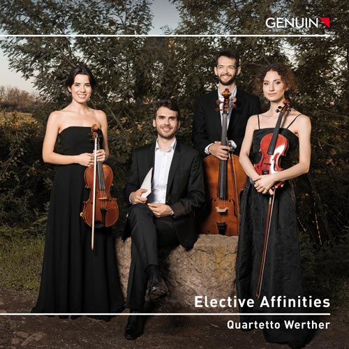 Elective Affinities CD album cover 'Elective Affinities' (GEN 25923) with Quartetto Werther