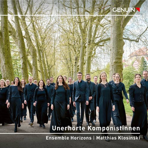 Unerhörte Komponistinnen CD album cover 'Unerhörte Komponistinnen' (GEN 25939) with Ensemble Horizons, Matthias Klosinski