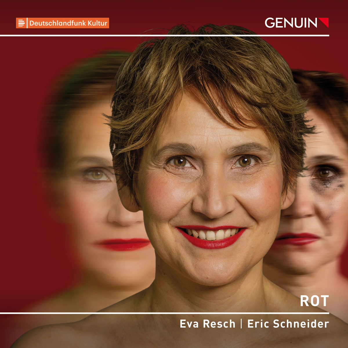 CD album cover 'Red' (GEN 25940) with Eva Resch, Eric Schneider