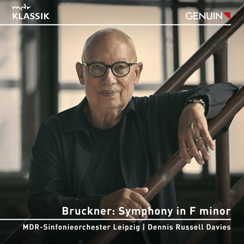 CD album cover 'Bruckner: Symphony in F minor' (GEN 26970d) with MDR-Sinfonieorchester, Dennis Russel Davies