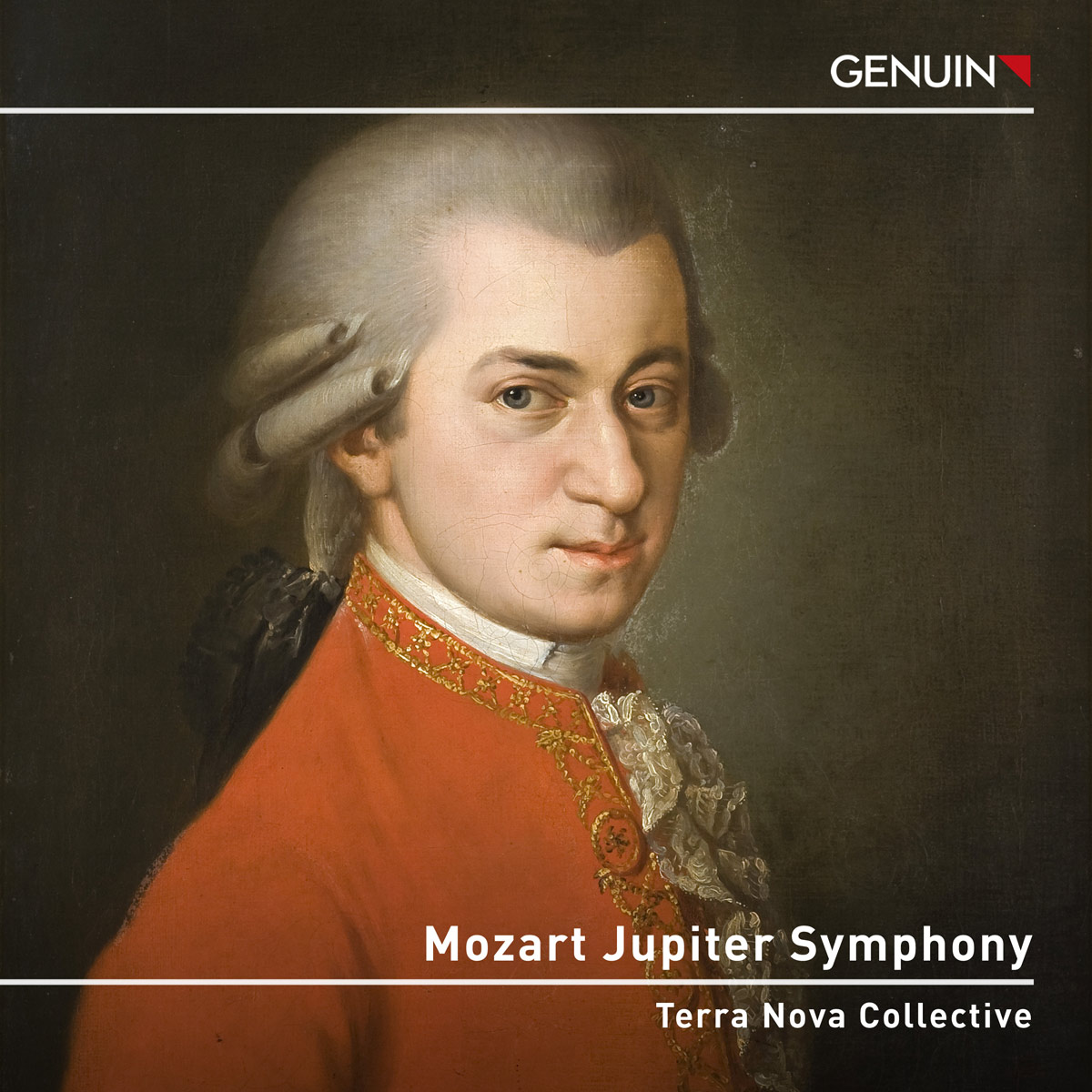 Album Cover: Mozart Jupiter Symphony CD album cover 'Mozart Jupiter Symphony' (GEN 26990d) with Terra Nova Collective, Vlad Weverbergh