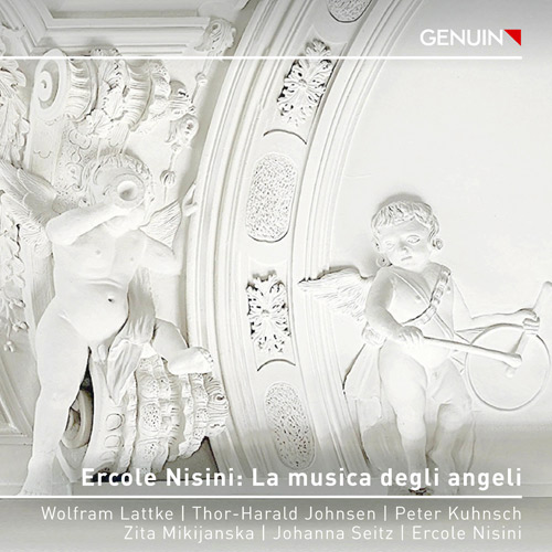CD album cover 'Ercole Nisini: La musica degli angeli' (GEN 26965) with Ercole Nisini, Wolfram Lattke ...