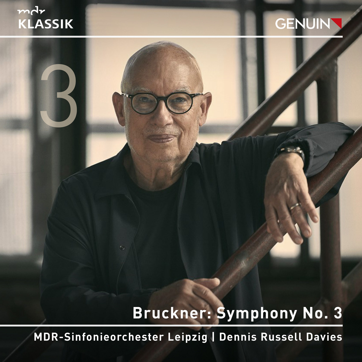 Album Cover: Bruckner: Symphony No. 3 CD album cover 'Bruckner: Symphony No. 3' (GEN 26974d) with MDR-Sinfonieorchester, Dennis Russell Davies
