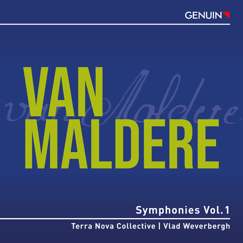 CD album cover 'Symphonies Vol. 1' (GEN 26994d) with Terra Nova Collective, Vlad Weverbergh