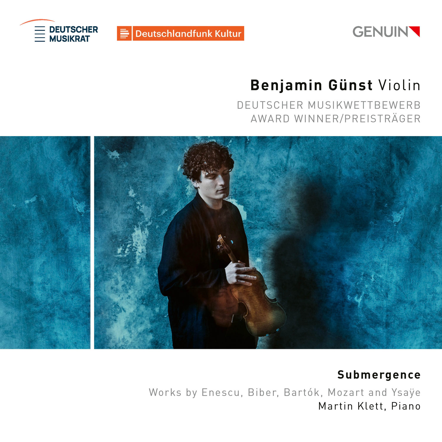 Album Cover: Submergence CD album cover 'Submergence' (GEN 26981) with Benjamin Günst, Martin Klett