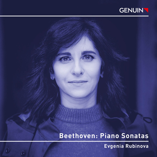 CD album cover 'Beethoven: Piano Sonatas' (GEN 26998d) with Evgenia Rubinova
