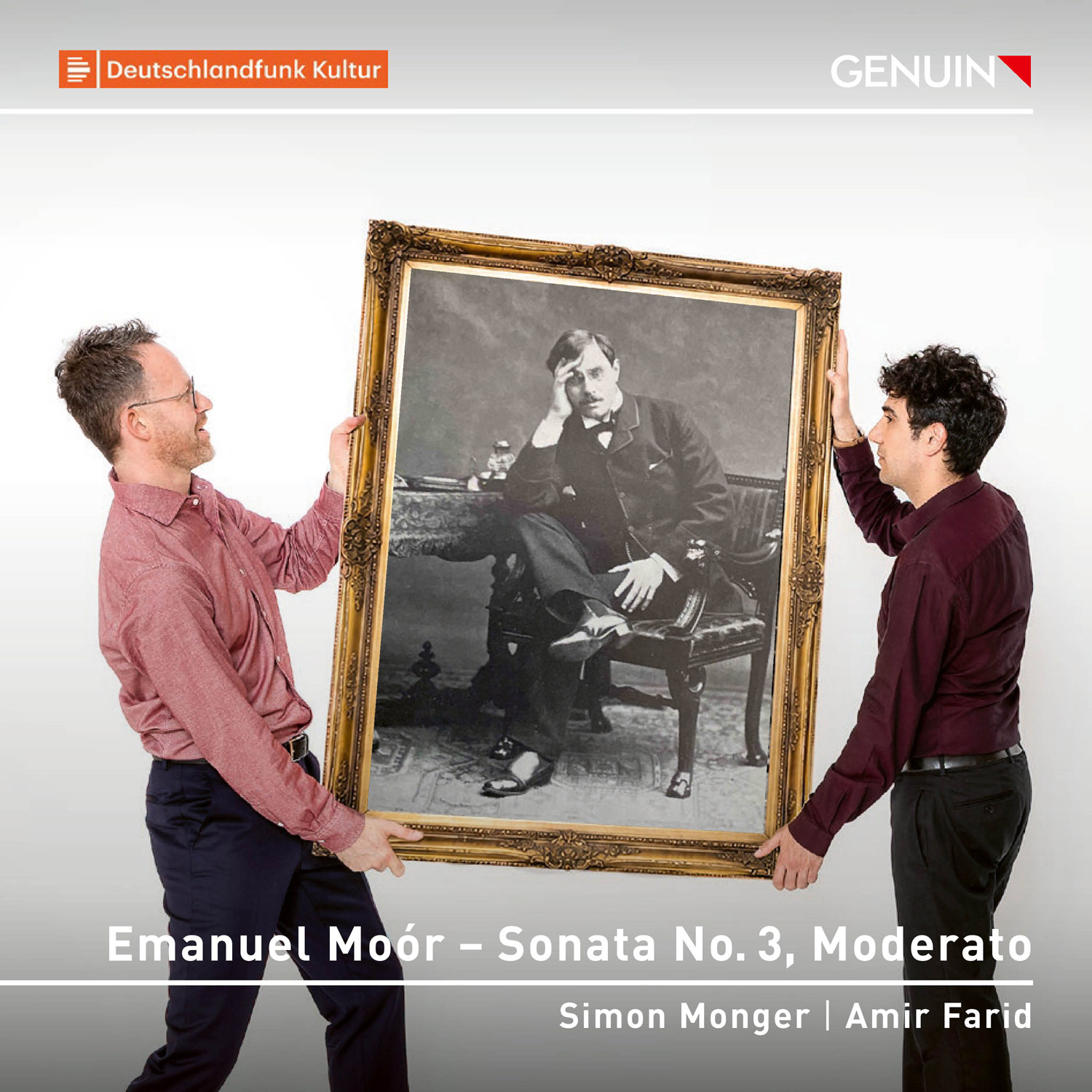 Album Cover: Emanuel Moór - Violin Sonata No. 3, Op. 23: I. Moderato CD album cover 'Emanuel Moór - Violin Sonata No. 3, Op. 23: I. Moderato' (GEN 27010) with Simon Monger, Amir Farid