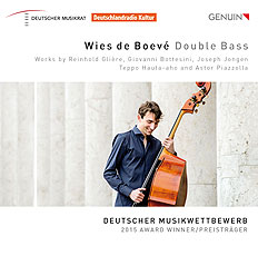 Contrabassist Wies de Boevé wins the 2016 ARD International Music Competition