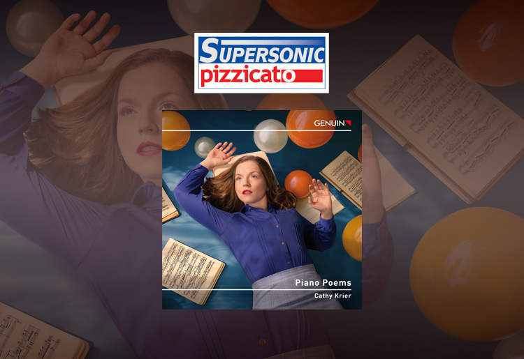 Supersonic Award for "Piano Poems" Supersonic Award for "Piano Poems" and Cathy Krier