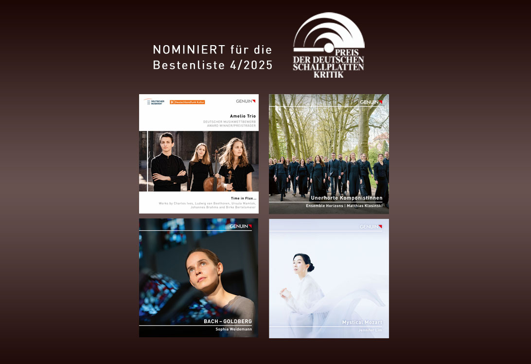 Four albums are nominated for the 4/25 best list Longlist 4/2025 of the German Record Critics' Award has been published